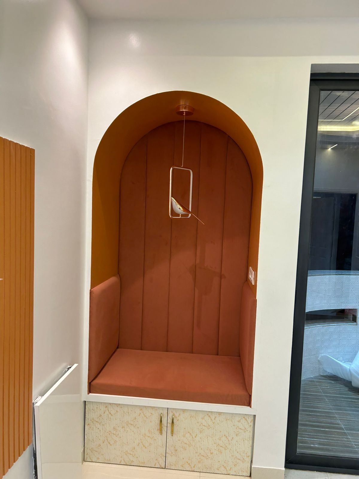 Nafees Decor showroom interior in Pisoli, Pune